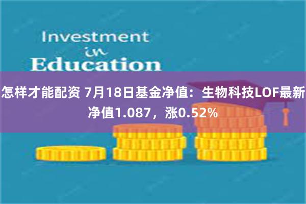 怎样才能配资 7月18日基金净值:生物科技LOF最新净值1.087,涨0.52%