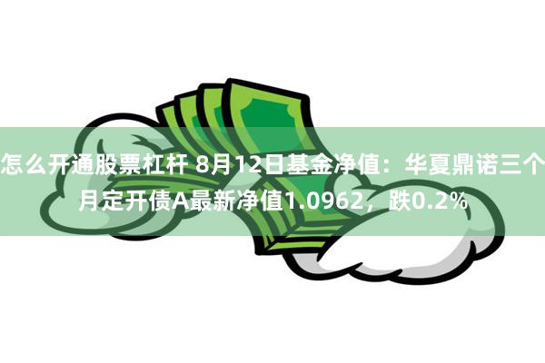 怎么开通股票杠杆 8月12日基金净值:华夏鼎诺三个月定开债A最新净值1.0962,跌0.2%