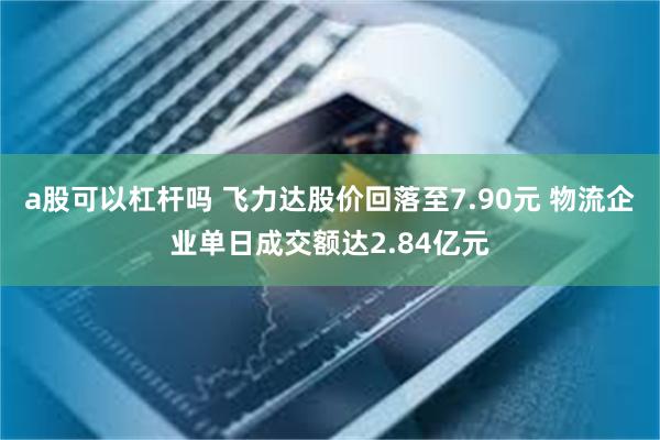 a股可以杠杆吗 飞力达股价回落至7.90元 物流企业单日成交额达2.84亿元