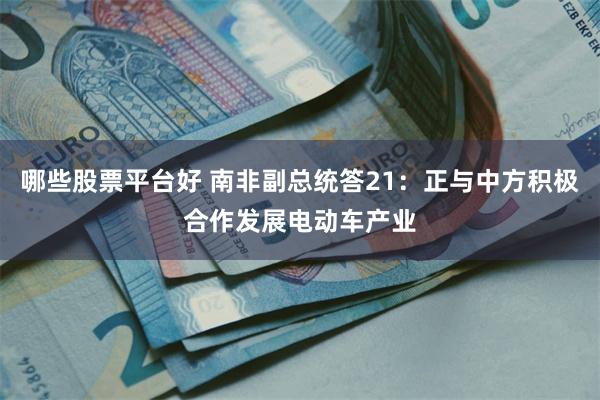 哪些股票平台好 南非副总统答21：正与中方积极合作发展电动车产业