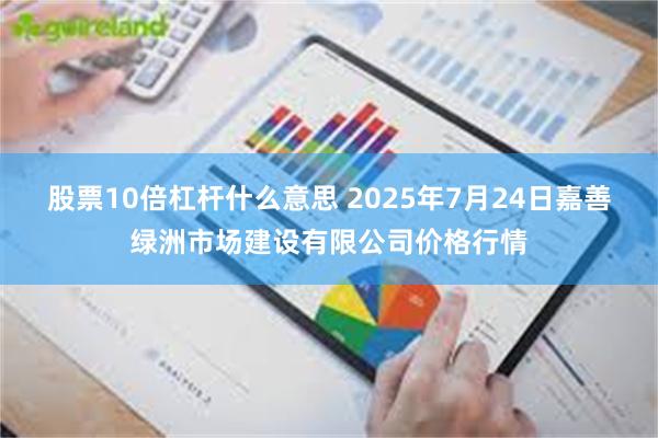 股票10倍杠杆什么意思 2025年7月24日嘉善绿洲市场建设有限公司价格行情